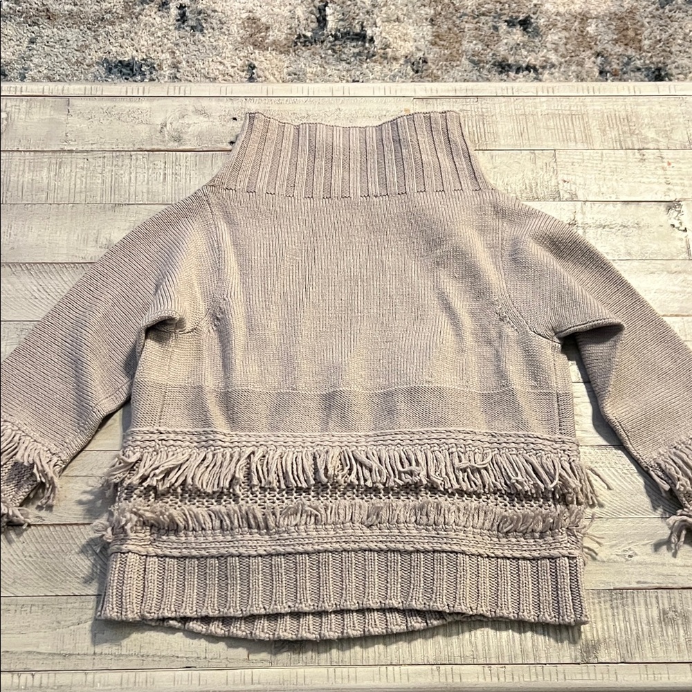 Piazza Sempione Taupe Cowl Neck Sweater - Picture 3 of 3